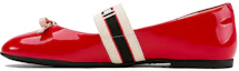Buy (PS) Gucci Scarpe Pelle Platform Rosse con Fiocco 552971-0IRA0-6566