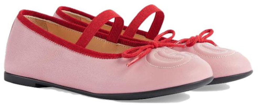(Preschool) Gucci Leather Bow Low-Top 'Pink' 702907-1D7A0-5860 Order (Preschool) Gucci Leather Bow Low-Top 'Pink' 702907-1D7A0-5860