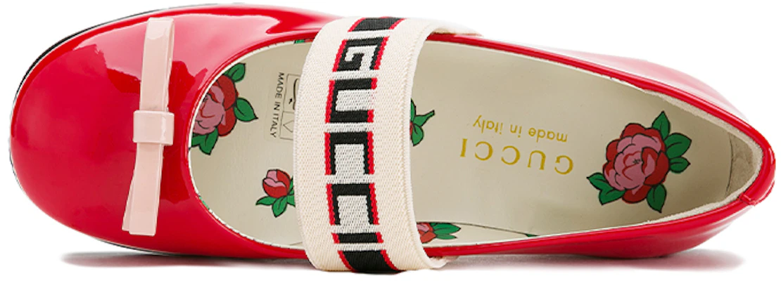 (PS) Gucci Scarpe in Pelle con Fiocco Suola Alta ''Rosse'' 553001-0IRA0-6566 Lookbook (PS) Gucci Scarpe in Pelle con Fiocco Suola Alta ''Rosse'' 553001-0IRA0-6566