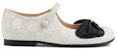 (PS) Gucci Kulit Gesper Low-Top 'Putih' 762665-FACRC-9163