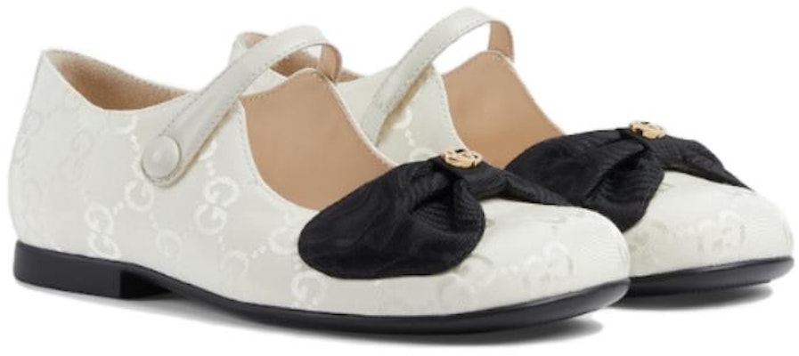 (PS) Gucci Kulit Gesper Sepatu Rendah 'Putih' 762665-FACRC-9163 Lookbook (PS) Gucci Kulit Gesper Sepatu Rendah 'Putih' 762665-FACRC-9163