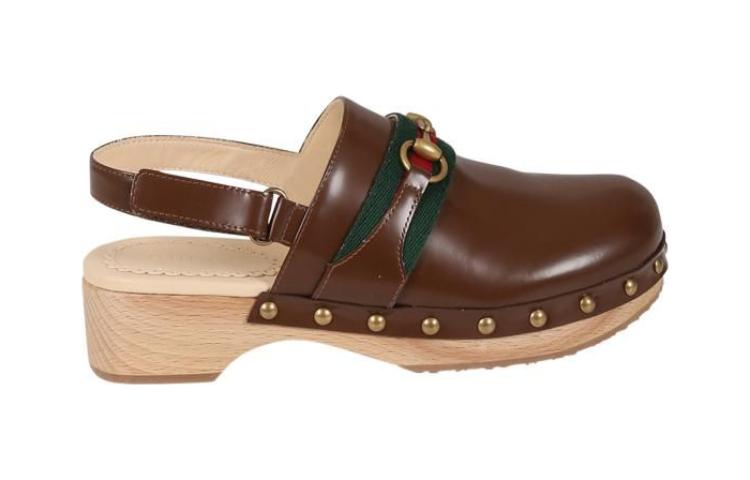 (PS) Gucci Leather Buckle Sandals 'Brown Fashion' 圖 2