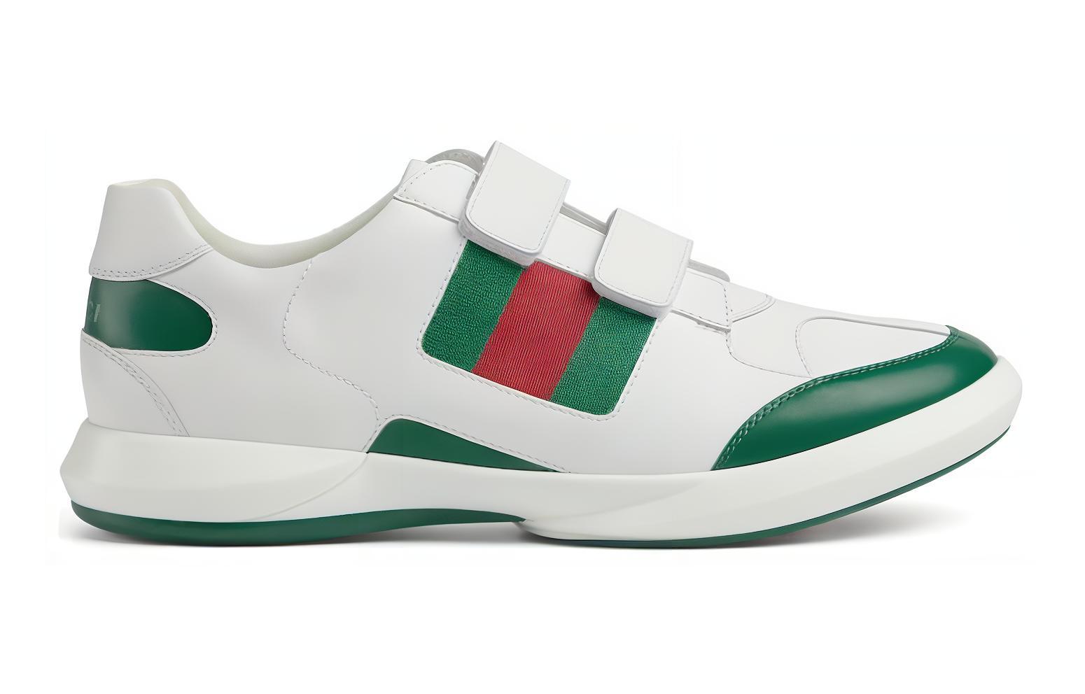 Order 兒童 GUCCI古馳 皮革 舒適潮流 兒童休閒鞋 白色