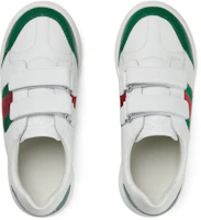 Shop 兒童 GUCCI古馳 皮革 舒適潮流 兒童休閒鞋 白色