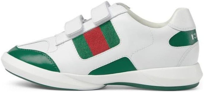 (Preschool) Gucci Leather Casual Sneaker 'White' 772405-AAC45-3145 Buy (Preschool) Gucci Leather Casual Sneaker 'White' 772405-AAC45-3145