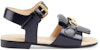 (PS) Sandal Gucci Kulit Horsebit Terbuka 'Biru' 725766-AABF0-4054