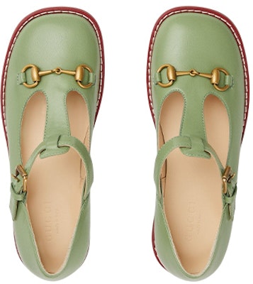 (PS) Loafer Kulit Gucci 'Green Horsebit' 725743-C9D00-3408 Lookbook (PS) Loafer Kulit Gucci 'Green Horsebit' 725743-C9D00-3408