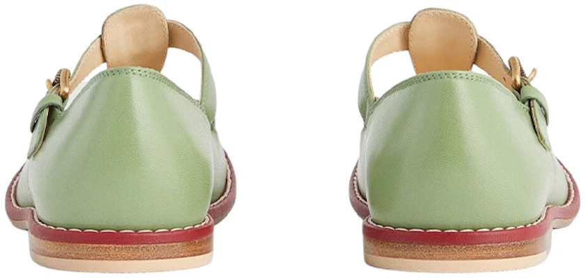 (PS) Mocasines de Cuero Gucci 'Verde Horsebit' 725743-C9D00-3408 Shop (PS) Mocasines de Cuero Gucci 'Verde Horsebit' 725743-C9D00-3408