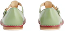 Shop (PS) Mocasines de Cuero Gucci 'Verde Horsebit' 725743-C9D00-3408