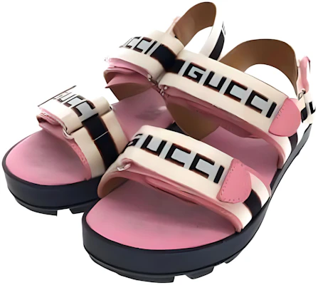 (Preschool) Gucci Leather Open Toe Sandal 'Pink' 561384-HJP20-9577 Lookbook (Preschool) Gucci Leather Open Toe Sandal 'Pink' 561384-HJP20-9577