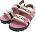 Lookbook (Preschool) Gucci Leather Open Toe Sandal 'Pink' 561384-HJP20-9577