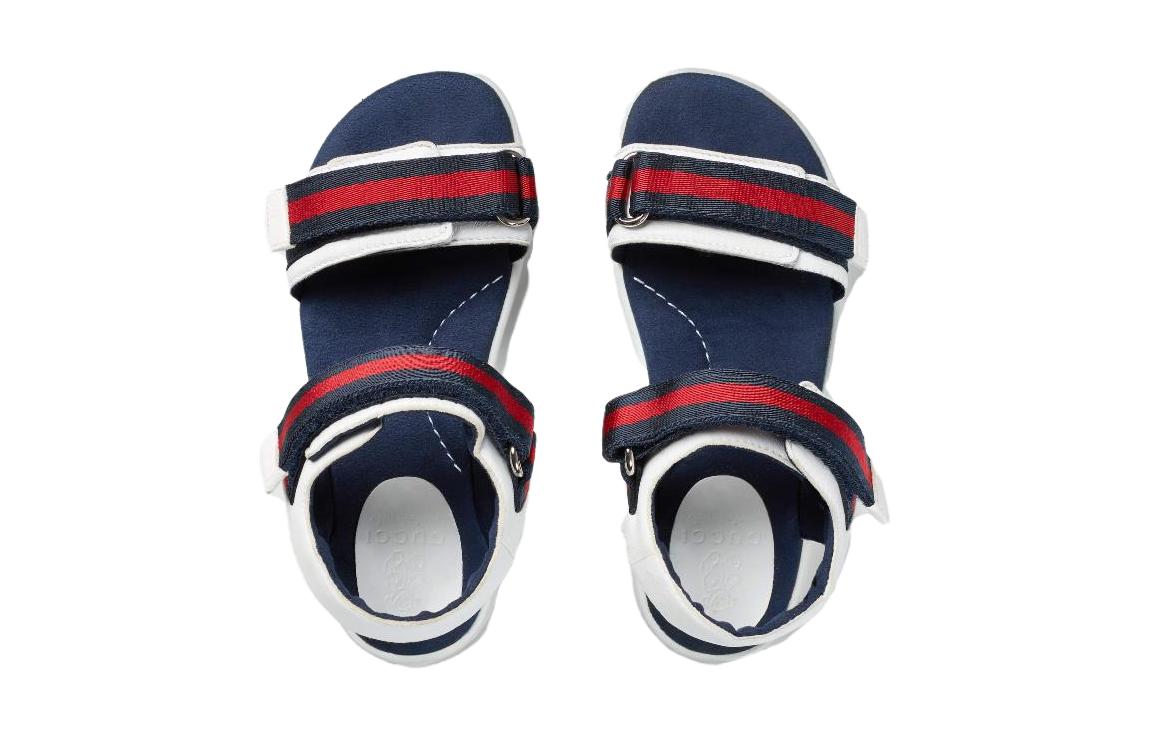 Shop (PS) Gucci Ledersandalen ''Komfort Mode'' Weiß 257761-BLN10-9064