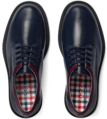 (PS) グッチ レザー スニーカー 黒/青 477514-D7310-4065 Lookbook (PS) グッチ レザー スニーカー 黒/青 477514-D7310-4065