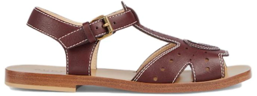 (PS) Sandal Gucci Bahan Kulit Jepit Ujung Bulat 'Burgundy' 724055-1XH00-6629 Order (PS) Sandal Gucci Bahan Kulit Jepit Ujung Bulat 'Burgundy' 724055-1XH00-6629