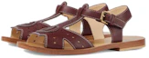 Lookbook (PS) Sandal Gucci Bahan Kulit Jepit Ujung Bulat 'Burgundy' 724055-1XH00-6629