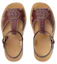 Shop (PS) Sandal Gucci Bahan Kulit Jepit Ujung Bulat 'Burgundy' 724055-1XH00-6629