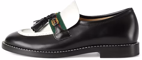 (Preschool) Gucci Loafer 'Black with Webbing Strap' (Preschool) Gucci Loafer 'Black with Webbing Strap'
