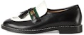 (PS) Gucci Loafer 'Hitam dengan Tali Jaring' 681811-1PKH0-1061