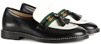Order (PS) Gucci Loafer 'Hitam dengan Tali Jaring' 681811-1PKH0-1061