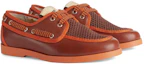 Order (PS) 구찌 로퍼 브라운 로고 가죽 (Gucci Loafer Brown Logo Leather) 681393-UM940-6360