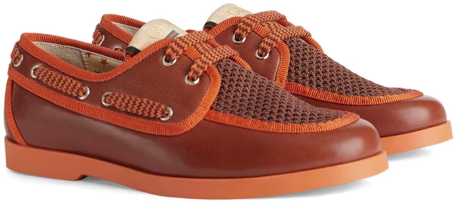 (Preschool) Gucci Loafer 'Brown Logo Leather' 681393-UM940-6360 Order (Preschool) Gucci Loafer 'Brown Logo Leather' 681393-UM940-6360