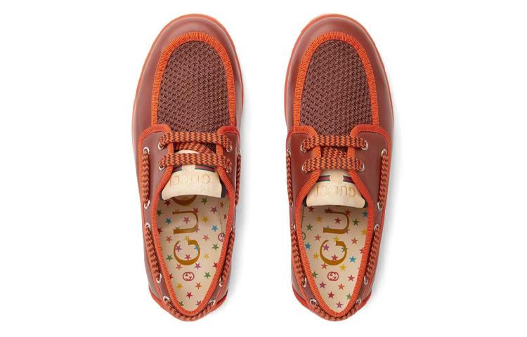 Lookbook (PS) 구찌 로퍼 브라운 로고 가죽 (Gucci Loafer Brown Logo Leather) 681393-UM940-6360