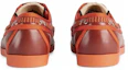 Shop (PS) 구찌 로퍼 브라운 로고 가죽 (Gucci Loafer Brown Logo Leather) 681393-UM940-6360