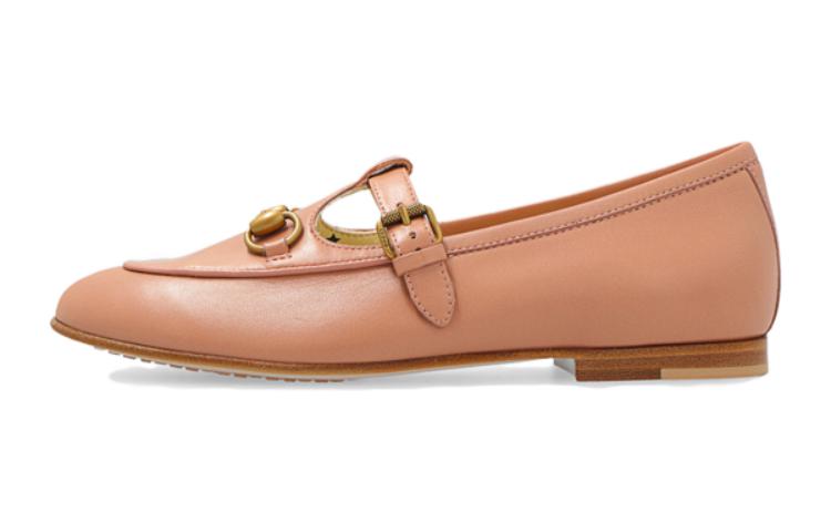 Buy (PS) 古驰粉色马衔扣乐福鞋 702900-AAA7Z-5751