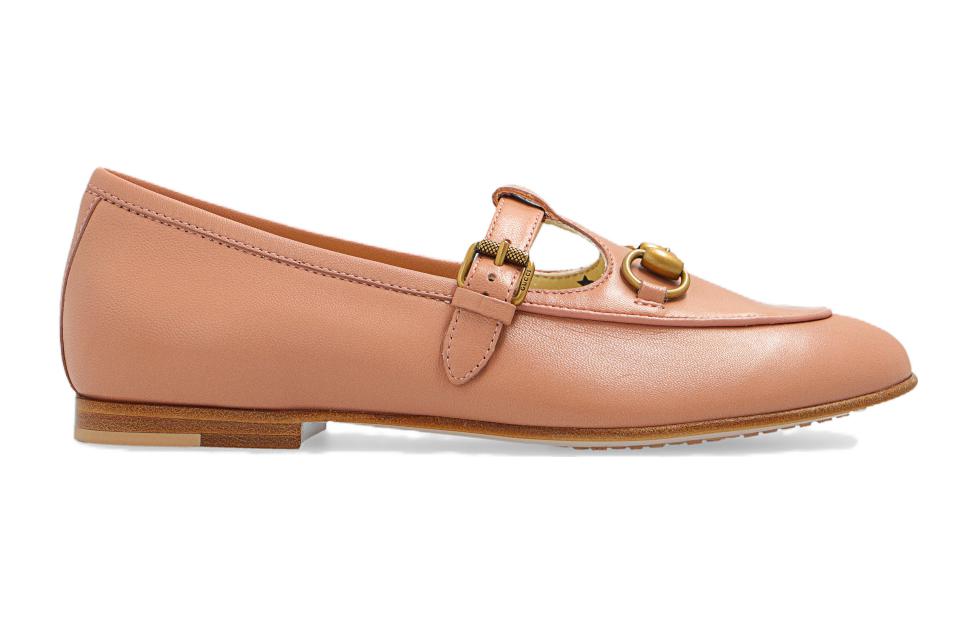 Order (PS) Gucci Mocasín Bajo 'Pink Horsebit' Rosa 702900-AAA7Z-5751