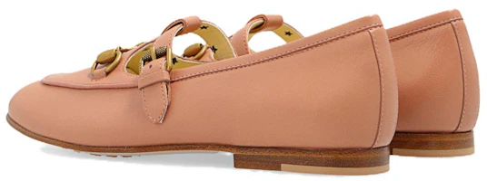 Lookbook (PS) Gucci Loafer Rendah 'Pink Horsebit' 702900-AAA7Z-5751