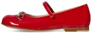 (PS) Gucci Loafer Rendah 'Kulit Merah dengan Detailing Horsebit' 682225-ALU00-6537