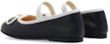 (PS) Gucci Low-Top Kasual Hitam 'Keselesaan Hujung Bulat' 702906-1D7A0-4053