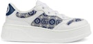 Order (PS) Sneaker Kulit Gucci Low-Top 'Putih' 755894-AACIH-9080