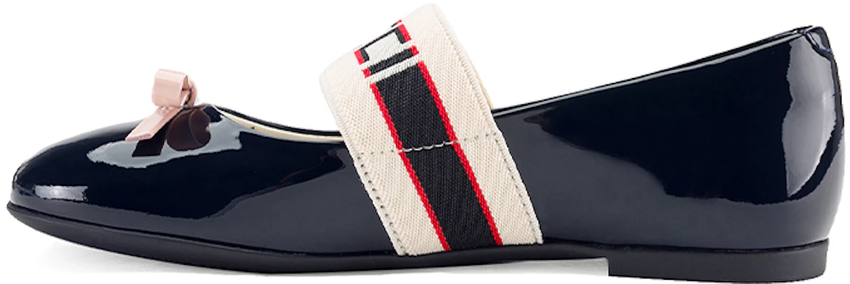 (Preschool) Gucci Low-Top Platform 'Navy Bow' 553001-0IRA0-4072 Buy (Preschool) Gucci Low-Top Platform 'Navy Bow' 553001-0IRA0-4072