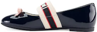 Buy (Preschool) Gucci Low-Top Platform 'Navy Bow' 553001-0IRA0-4072