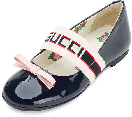 (Preschool) Gucci Low-Top Platform 'Navy Bow' 553001-0IRA0-4072 Order (Preschool) Gucci Low-Top Platform 'Navy Bow' 553001-0IRA0-4072