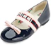 Order (Preschool) Gucci Low-Top Platform 'Navy Bow' 553001-0IRA0-4072