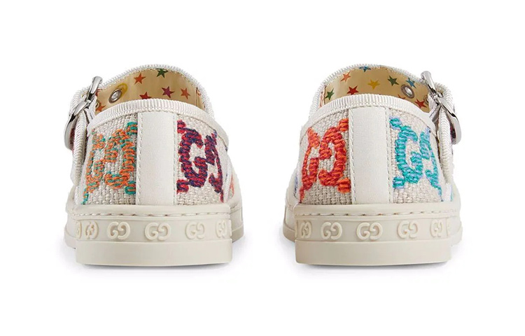 Shop (Preschool) Gucci Low-Top Sneaker 'Beige Buckle' 681373-UFTB0-8468
