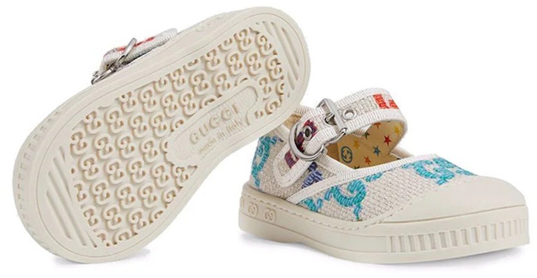 兒童 GUCCI 古馳 時尚扣子 低筒兒童板鞋 米色 Purchase 兒童 GUCCI 古馳 時尚扣子 低筒兒童板鞋 米色