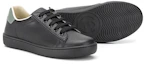 Shop (Preschool) Gucci Low-Top Sneaker 'Black Calf Leather with Laces' 626619-BLN70-1065