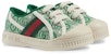 (PS) Sneaker Gucci Low-Top 'Hijau Gelap dan Putih' 682229-U4G50-3045