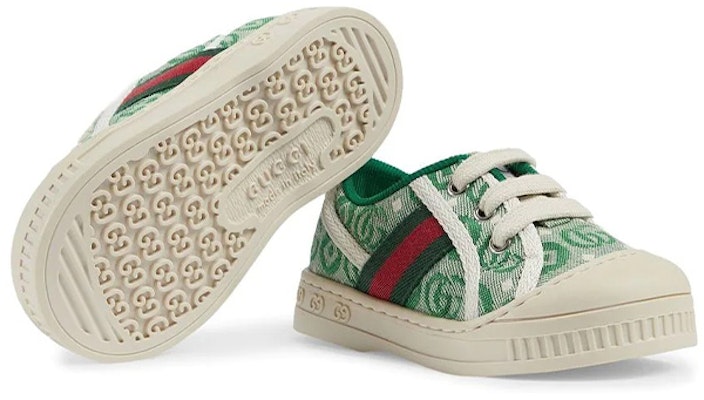 (Preschool) Gucci Low-Top Sneaker 'Dark Green and White' 682229-U4G50-3045 Shop (Preschool) Gucci Low-Top Sneaker 'Dark Green and White' 682229-U4G50-3045