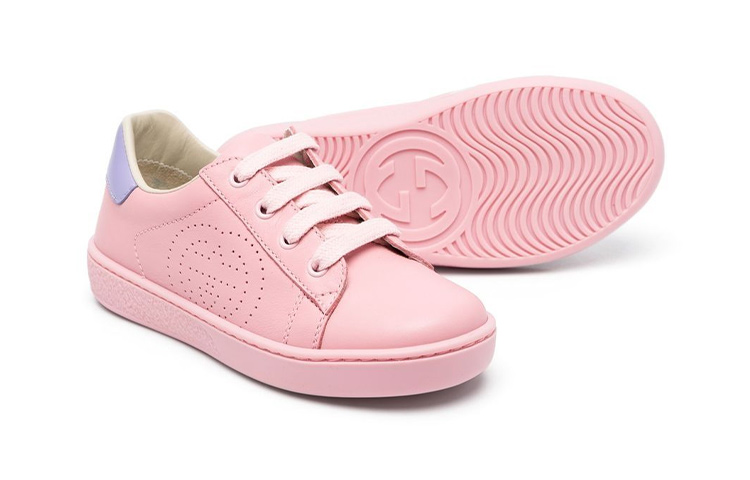 Shop (Preschool) Gucci Low-Top Sneaker 'Pink' 626624-BLN70-5870