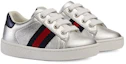 Order (Preschool) Gucci Low-Top Sneaker 'Silver' 433146-BMPW0-8171