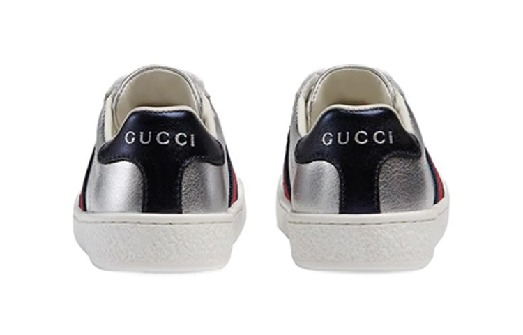 Shop (PS) 古驰银色低帮运动鞋 433146-BMPW0-8171