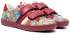 (PS) Gucci Rendah-Tumit Sneaker Velcro 'Rose' 463091-22T20-8472