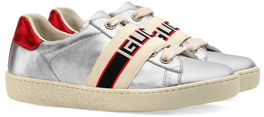 (Preschool) Gucci Low-Top Sneakers 'Silver' 552940-0SBC0-8165 Order (Preschool) Gucci Low-Top Sneakers 'Silver' 552940-0SBC0-8165