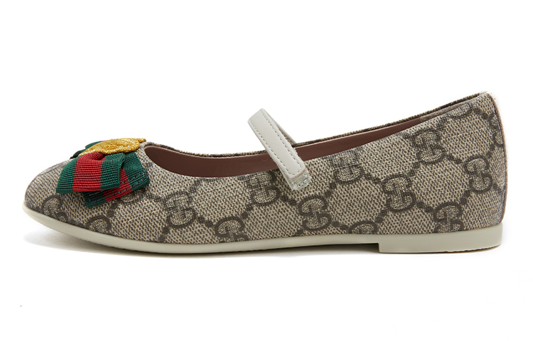 (Preschool) Gucci Low Top 'Ebony Magic Tape Heart Embroidery' 419000-KLQ80-9769