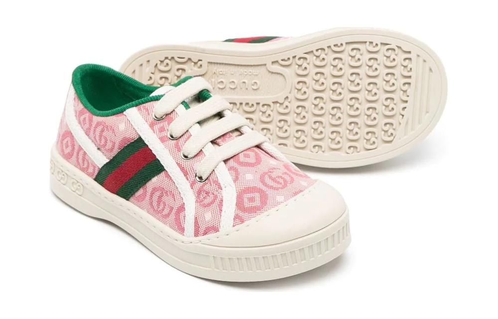 Lookbook (Preschool) Gucci Low Top 'Pink Leather' 682229-U4G50-6846