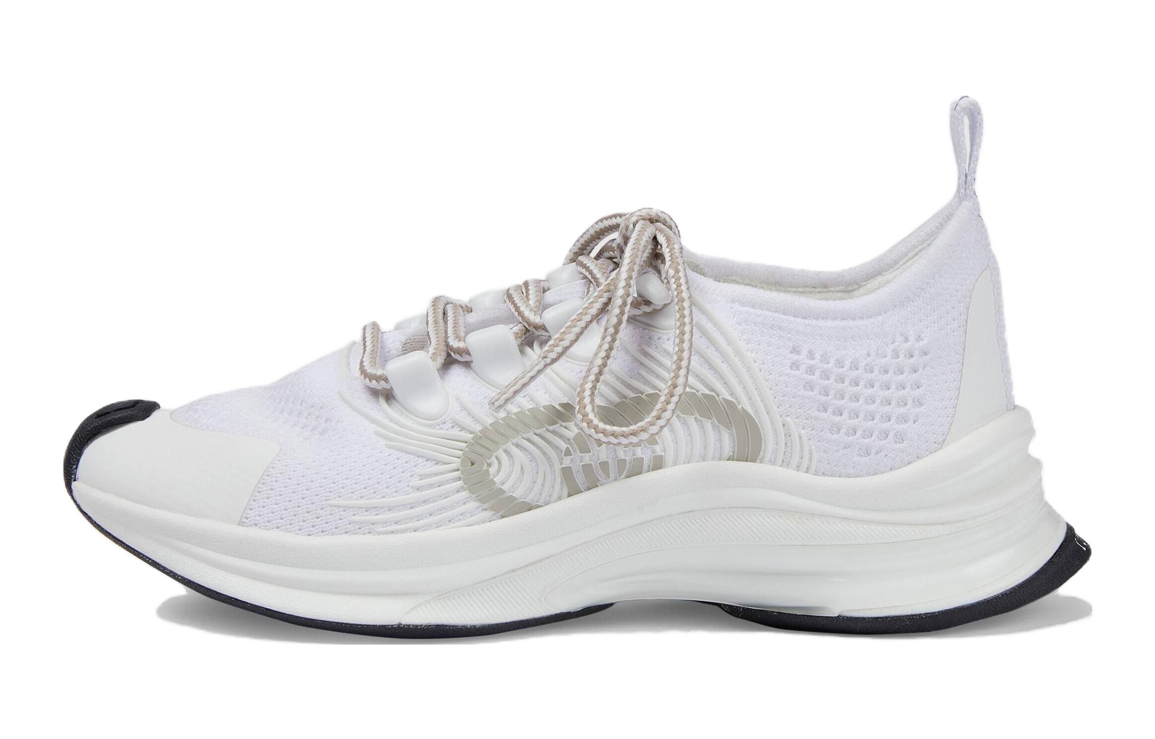 (Preschool) Gucci Low Top Lace-Up 'Grey White' 749238-USM10-8475